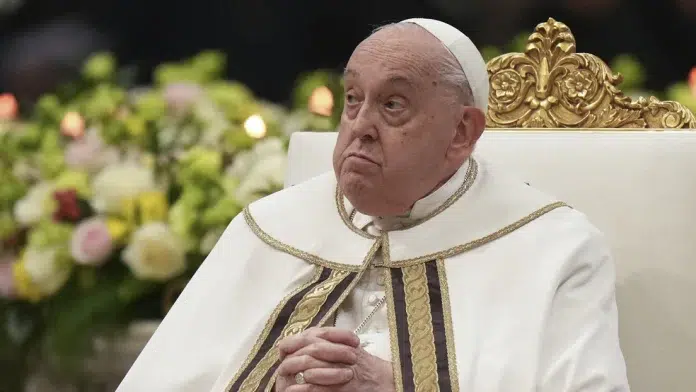 El papa Francisco tiene un 