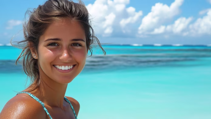 ¿Cuál es el efecto del agua de mar en la piel y el cabello?