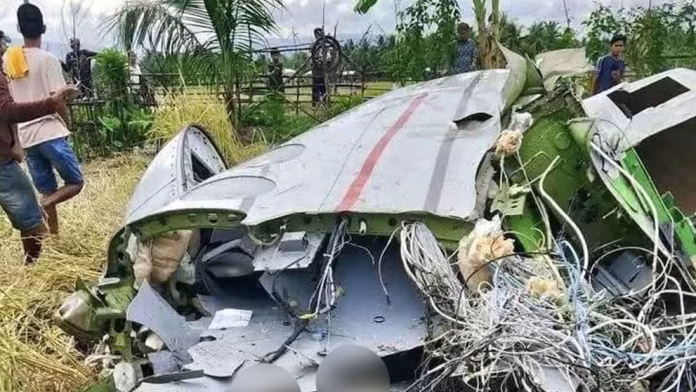 Se estrelló un avión contratado por el ejército estadounidense en el sur de Filipinas: al menos cuatro muertos