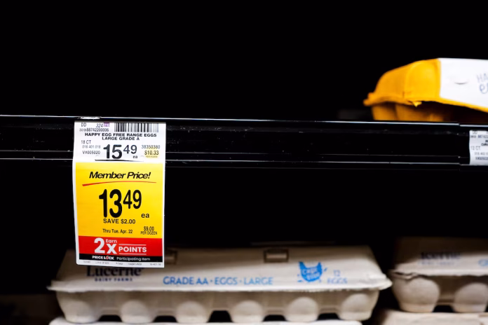 Precio de huevos podría aumentar más del 41% en 2025