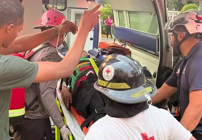 Trabajador sufrió una caída mientras realizaba labores de mantenimiento en la Basílica de Higüey