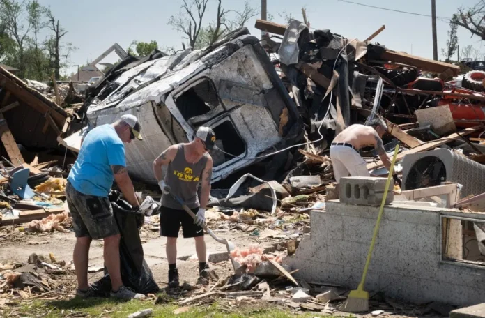 Siete muertos en EE.UU. por tornados y tormentas en el centro y sur del país