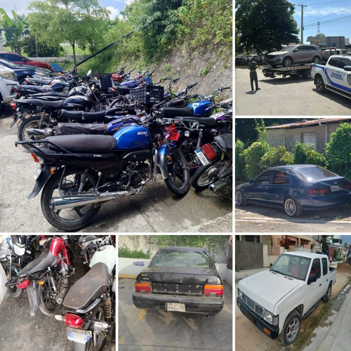 Operativos preventivos permiten recuperar vehículos robados y apresar a varios implicados
