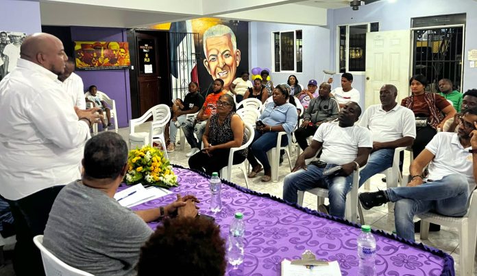 PLD celebra asamblea comunitaria en San Pedro de Macorís