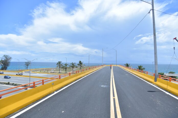 ¡Totalmente renovado! Obras Públicas anuncia apertura del paso a desnivel de la avenida Hípica