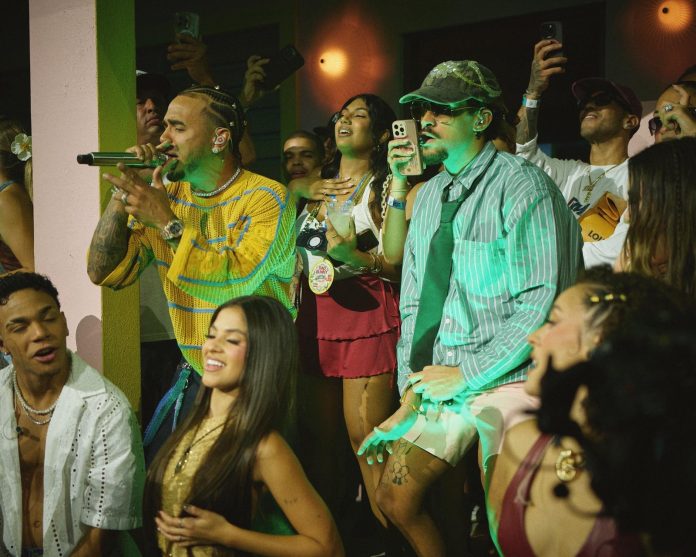 Ozuna y Bad Bunny: reencuentro explosivo enciende el Coliseo de Puerto Rico