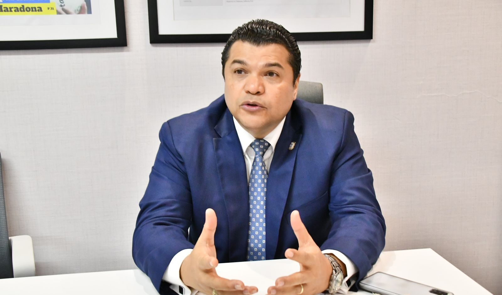 Diputado Tobías Crespo, representante de la circunscripción No. 2 del Distrito Nacional por la Fuerza del Pueblo (FP).