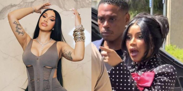 Cardi B vuelve a la polémica tras lanzar bolígrafo a reportero por pregunta incomoda