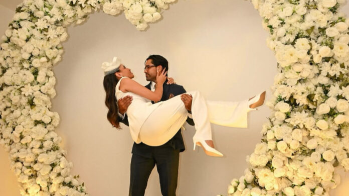 De YouTube al altar: Yarissa Rodríguez y Derwin Jiménez celebran su unión civil en Santiago