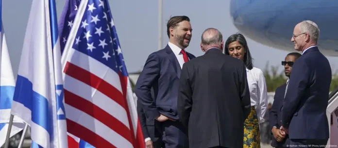 JD Vance en Israel para supervisar alto al fuego en Gaza