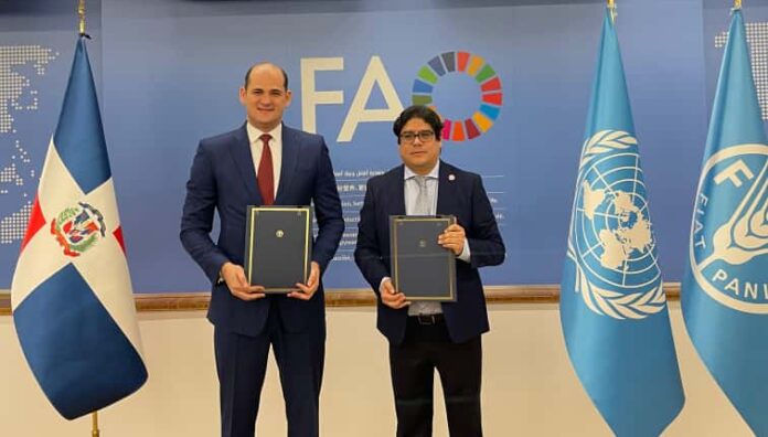 RD y FAO firman acuerdo para continuar fortaleciendo Programa de Alimentación Escolar del INABIE