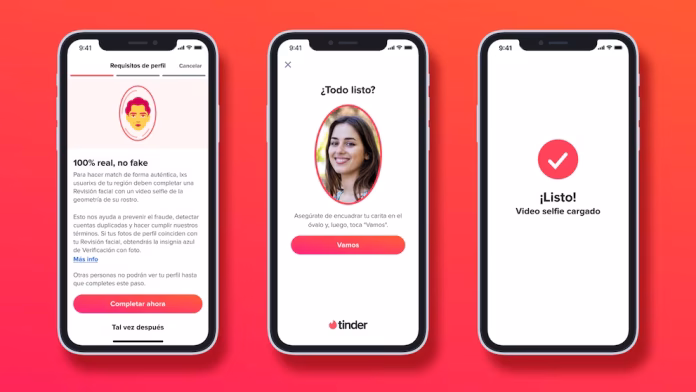 Tinder implementa verificación facial obligatoria en América Latina para combatir perfiles falsos