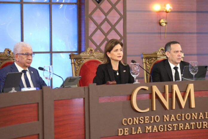 Vicepresidenta Raquel Peña continúa vistas públicas del Consejo de la Magistratura