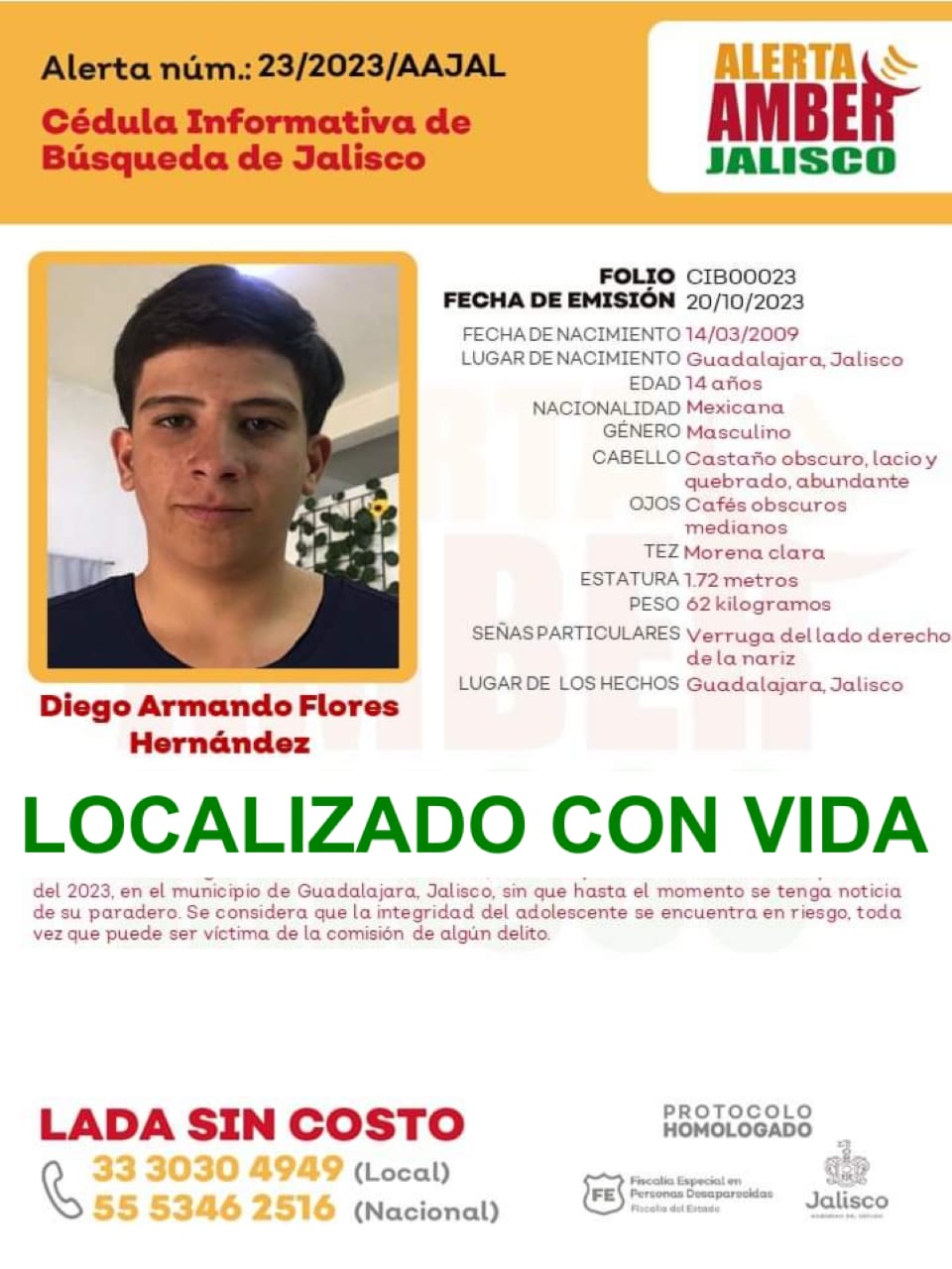 20241129 AMBER Diego Armando Flores Hernandez LOC
