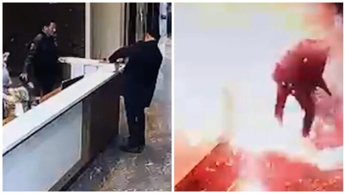 De acuerdo con medios locales, la explosión ocurrió en un conjunto habitacional de Estambul y dejó al menos dos vigilantes de seguridad con heridas leves, quienes se encontraban en las inmediaciones al momento del estallido.