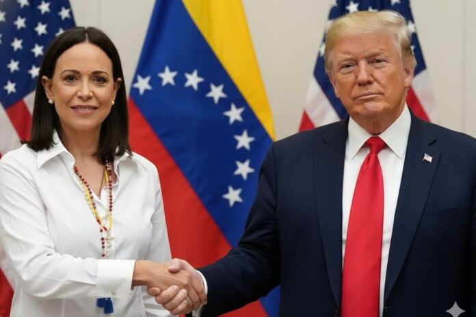 Casa Blanca: Trump mantiene opinión de que Machado no tiene apoyos para liderar Venezuela