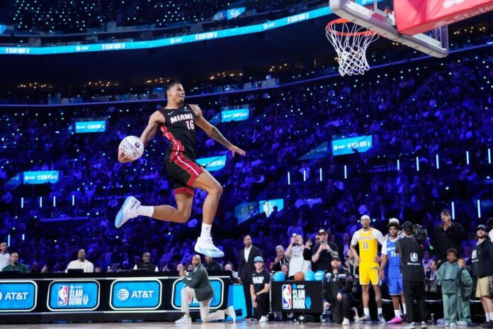 Keshad Johnson conquista el título de volcadas del Juego de Estrellas de la NBA