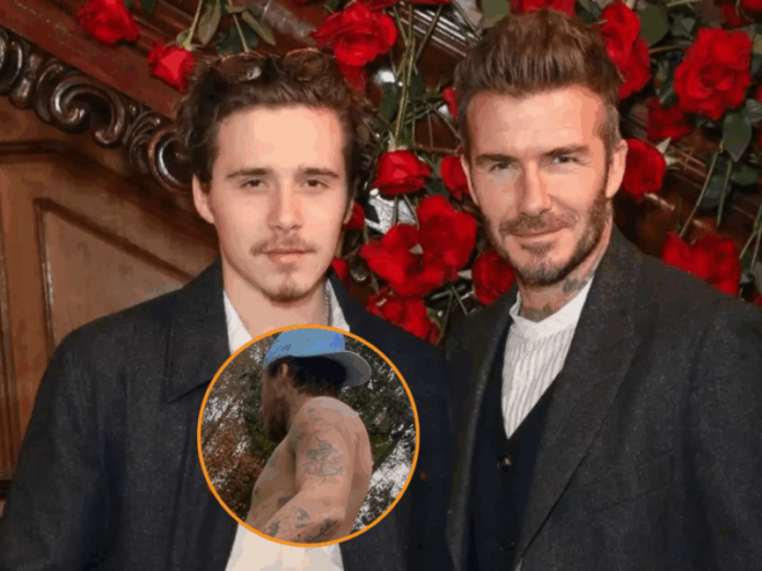 Brooklyn Beckham modifica tatuaje dedicado a su padre en medio de distanciamiento familiar