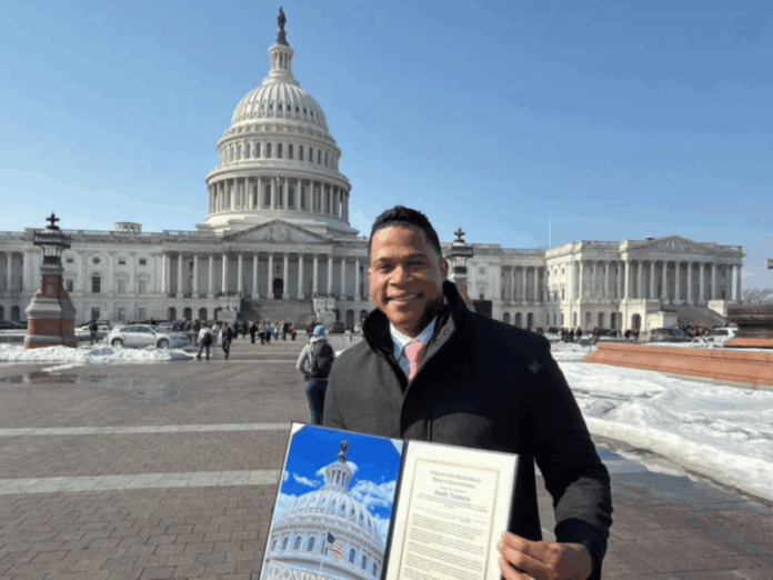 Jandy Ventura participa en la conferencia Dominicans On The Hill 2026 en el Capitolio de Estados Unidos