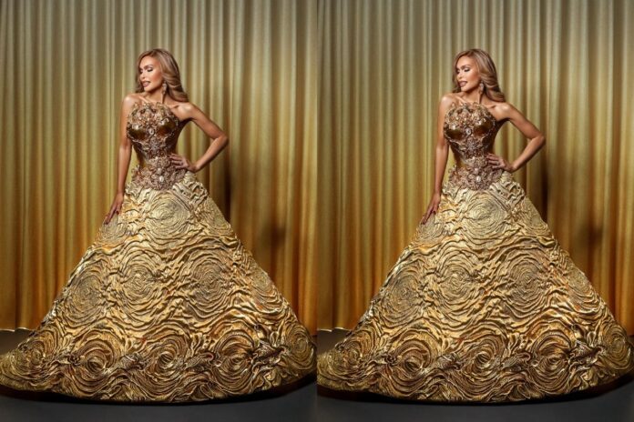 ¡Vestida por Giannina Azar! Georgina Duluc debutará hoy en la alfombra magenta de Premio Lo Nuestro