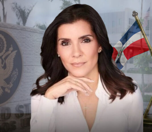 Embajadora Leah Campos asegura acuerdo migratorio entre RD y EE.UU. respetará la soberanía dominicana Embajadora de EE.UU. anuncia cierre de la oficina de la DEA en Santo Domingo