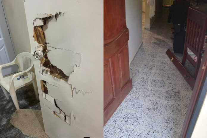 Pareja de avanzada edad denuncia allanamiento erróneo y daños en su hogar