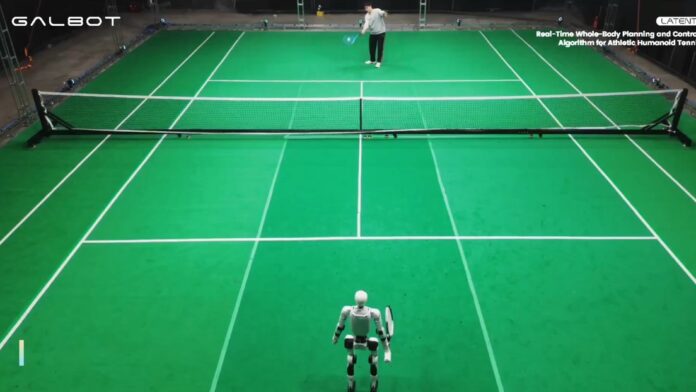 Por primera vez, un robot humanoide puede mantener intercambios de golpes de tenis dinámicos y prolongados con reacciones en milisegundos, golpes precisos y movimientos corporales naturales.