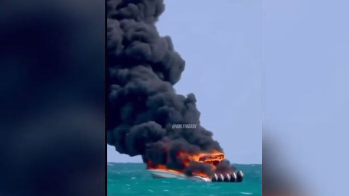 Turistas de Nebraska rescatados tras incendio de embarcación en Miami Beach