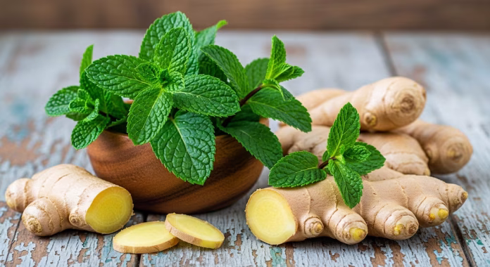 Menta o jengibre cuál es más eficaz para el sistema digestivo según la ciencia