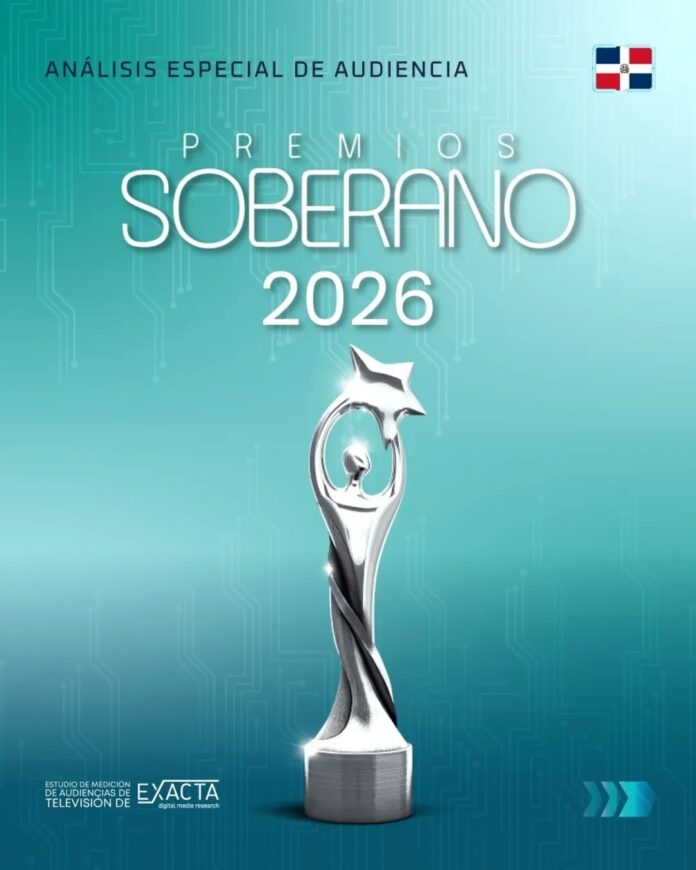 Premios Soberano 2026 rompe récords de audiencia y supera 1.4 millones de televidentes