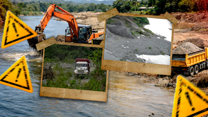 ¡ALERTA NACIONAL! DESTRUYEN EL RÍO HAINA A PLENA LUZ DEL DÍA
