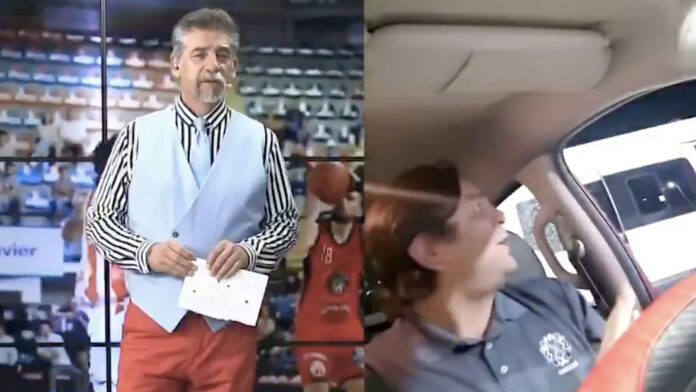 Asaltan a un periodista en plena transmisión en vivo desde su automóvil
