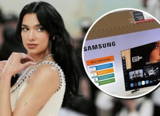 Dua Lipa demanda a Samsung por uso no autorizado de su imagen en cajas de televisores Dua Lipa demanda a Samsung por uso no autorizado de su imagen en cajas de televisores