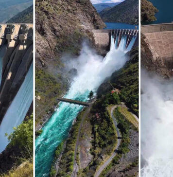 Impresionantes imágenes muestran gigantesca cascada tras apertura de compuertas en presa de Turquía Impresionantes imágenes muestran gigantesca cascada tras apertura de compuertas en presa de Turquía