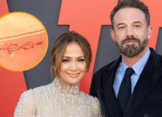 Jennifer Lopez modifica tatuaje dedicado a Ben Affleck tras su divorcio Jennifer Lopez modifica tatuaje dedicado a Ben Affleck tras su divorcio