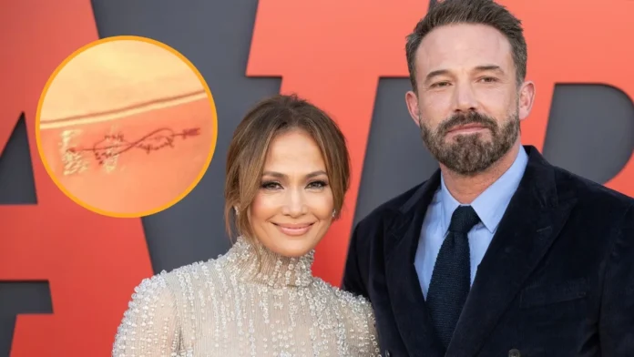 Jennifer Lopez modifica tatuaje dedicado a Ben Affleck tras su divorcio
