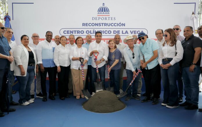 Gobierno inicia reconstrucción del Centro Olímpico de La Vega con fondos recuperados de corrupción