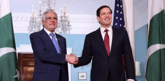 Rubio se reúne con canciller pakistaní en medio de tensión por posible acuerdo con Irán