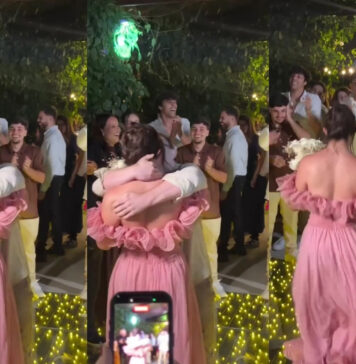 Joven con Síndrome de Down sorprende con propuesta de matrimonio en plena boda La respuesta no se hizo esperar: entre lágrimas y una alegría desbordante, la joven exclamó por el micrófono "¡Eu aceito!" (¡Acepto!), sellando el compromiso con un abrazo que puso a toda la fiesta de pie.
