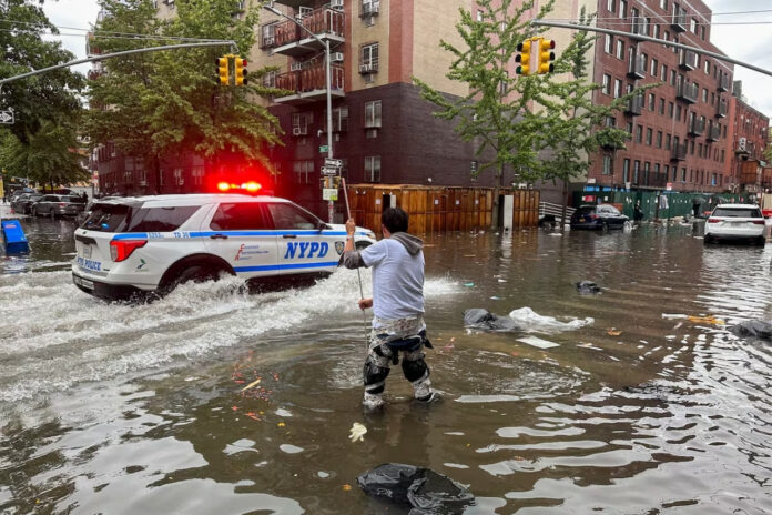 Nueva York bajo el agua: lluvias históricas desatan caos total