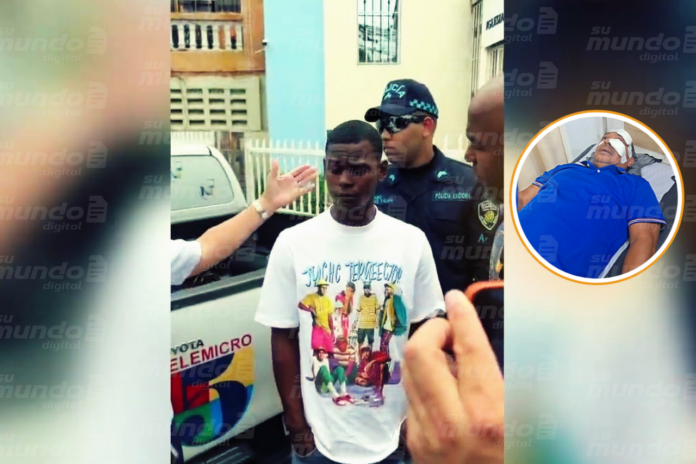 Chofer de TRAE coloca querella contra motorista que lo agredió en SDO