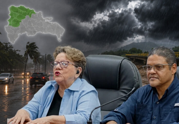 COE emite alerta verde en cinco provincias por vaguada que provocará lluvias desde el domingo