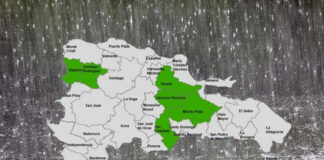 COE disminuye las alertas y mantiene a seis en verde Las autoridades indicaron que estas precipitaciones podrían registrarse hasta las primeras horas de la noche, especialmente en localidades de las regiones noroeste, noreste, la Cordillera Central y la zona fronteriza.