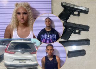 Apresan a “Macha” y otros dos jóvenes; ocupan dos armas de fuego y una jeepeta en Boca Chica Apresan a “Macha” y otros dos jóvenes; ocupan dos armas de fuego y una jeepeta en Boca Chica