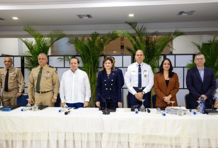 Vicepresidenta Raquel Peña encabeza reunión de seguimiento al Plan de Seguridad Ciudadana