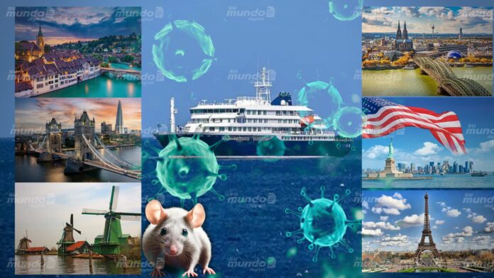 Los seis países con casos de hantavirus