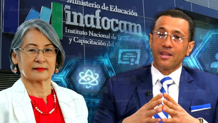 Directora del INAFOCAM enfrenta proceso penal; denuncian sobrevaluación de casi RD$300 millones en cursos online