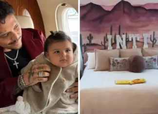 Christian Nodal muestra el cuarto de Inti en Texas y revive la polémica con Cazzu Christian Nodal muestra el cuarto de Inti en Texas y revive la polémica con Cazzu