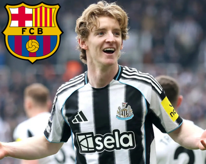 Anthony Gordon se une al FC Barcelona en una operación millonaria
