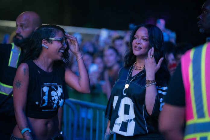 Tokischa se reencuentra con Rihanna y participa en presentación de A$AP Rocky en el Governors Ball 2026